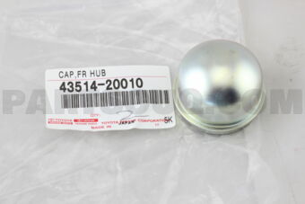4351420010 CAP, FRONT HUB GREASE