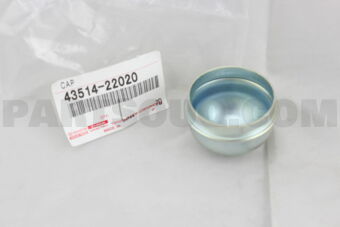 4351422020 CAP, FRONT AXLE HUB GREASE, RH/LH