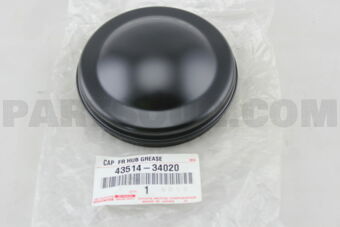 4351434020 CAP, FRONT AXLE HUB GREASE, RH/LH