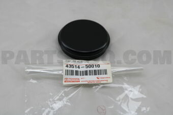4351450010 CAP, FRONT AXLE HUB GREASE, RH/LH