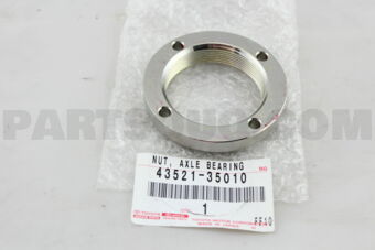4352135010 NUT, FRONT WHEEL ADJUSTING, RH/LH