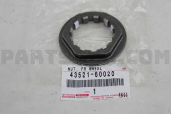 4352160020 NUT, FRONT WHEEL ADJUSTING, RH/LH