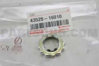 4352516010 CAP, FRONT WHEEL ADJUSTING LOCK, R