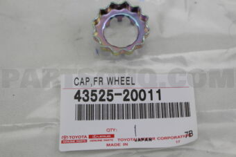4352520011 CAP, FRONT WHEEL ADJUSTING LOCK, R