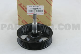 4430328010 SHAFT SUB-ASSY, W/PULLEY
