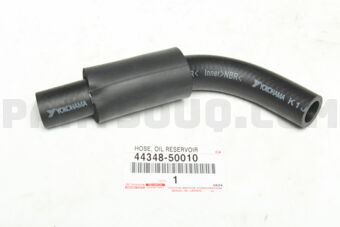 4434850010 HOSE, OIL RESERVOIR TO PUMP, NO.1