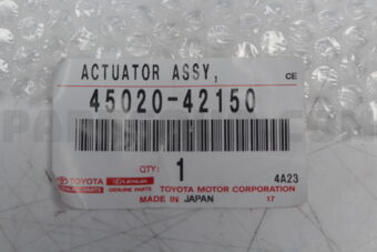 4502042150 Toyota ACTUATOR ASSY, STEERING LOCK