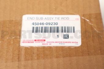 4504609230 Toyota END SUB-ASSY, TIE ROD, RH/LH
