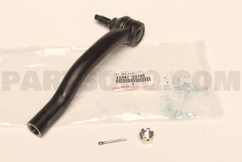 4504729195 Toyota END SUB-ASSY, TIE ROD, LH