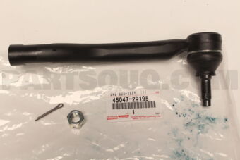 4504729195 Toyota END SUB-ASSY, TIE ROD, LH
