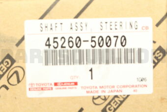 4526050070 SHAFT ASSY, STEERING INTERMEDIATE,