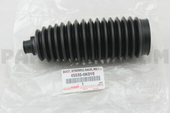455350K010 BOOT, STEERING RACK, NO.1