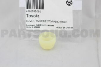 4561935030 COVER, KNUCKLE STOPPER, RH/LH