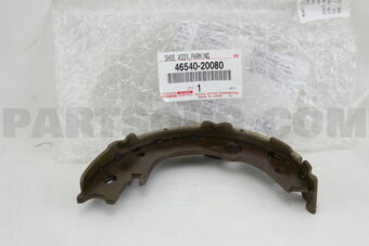 4654020080 SHOE ASSY, PARKING BRAKE NO.1, RH/