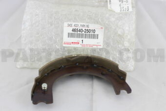 4654025010 SHOE ASSY, PARKING BRAKE, RH OR CE