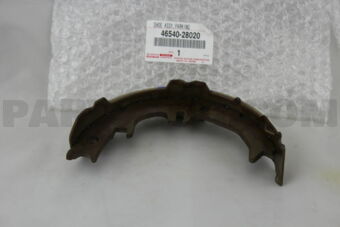 4654028020 SHOE ASSY, PARKING BRAKE NO.1, RH/