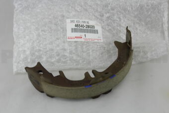 4654028020 SHOE ASSY, PARKING BRAKE NO.1, RH/