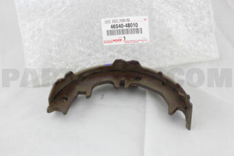 4654048010 SHOE ASSY, PARKING BRAKE NO.1, RH/
