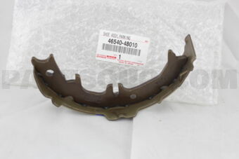 4654048010 SHOE ASSY, PARKING BRAKE NO.1, RH/