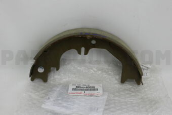 4654060050 SHOE ASSY, PARKING BRAKE, RH OR CE