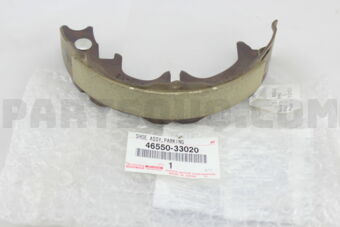 4655033020 SHOE ASSY, PARKING BRAKE, RH OR CE