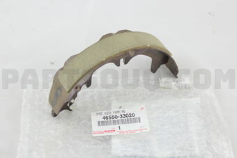 4655033020 SHOE ASSY, PARKING BRAKE, RH OR CE
