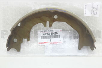 4655060060 SHOE ASSY, PARKING BRAKE NO.2, RH/