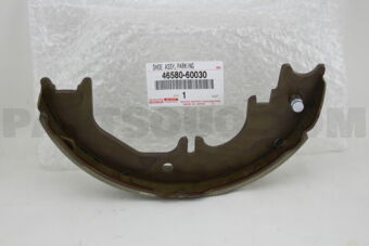 4658060030 SHOE ASSY, PARKING BRAKE, LH NO.1
