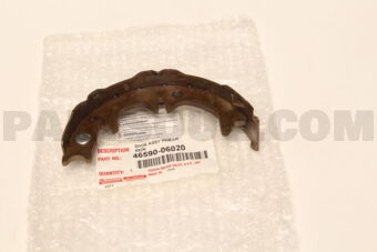 4659006020 Toyota SHOE ASSY, PARKING BRAKE, LH NO.2