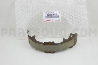4659028020 SHOE ASSY, PARKING BRAKE, LH NO.2