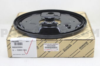 470430K050 PLATE SUB-ASSY, BRAKE BACKING, REA