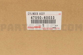 4705060033 BRAKE BOOSTER ASSY, W/MASTER CYLIN