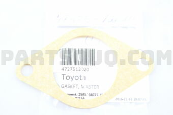 4727512020 GASKET, BRAKE MASTER CYLINDER