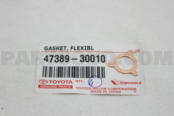4738930010 GASKET(FOR CLUTCH MASTER CYLINDER 