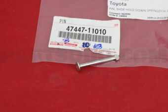 4744711010 PIN, SHOE HOLD DOWN SPRING(FOR FRO