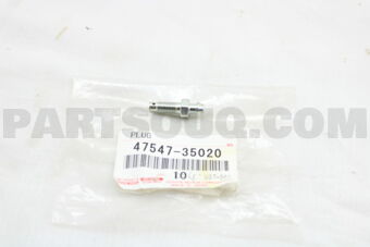 4754735020 PLUG, BLEEDER(FOR FRONT DISC BRAKE
