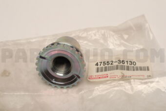 4755236130 Toyota NUT, FRONT WHEEL CYLINDER ADJUSTING, LH(FOR FRONT BRAKE)
