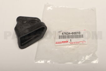 4763460010 Toyota BOOT, BELLCRANK, LH(FOR PARKING BRAKE)
