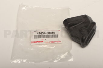 4763460010 Toyota BOOT, BELLCRANK, LH(FOR PARKING BRAKE)