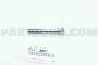 4771520040 PIN, CYLINDER SLIDE(FOR REAR DISC 