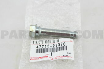 4771522070 PIN, CYLINDER SLIDE(FOR REAR DISC 