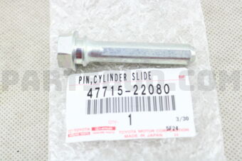 4771522080 PIN, CYLINDER SLIDE(FOR REAR DISC 