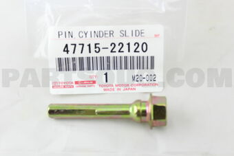 4771522120 PIN, CYLINDER SLIDE(FOR REAR DISC 