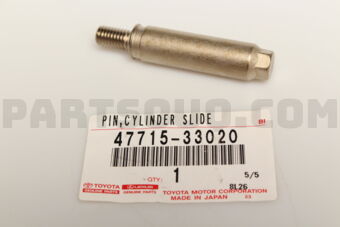 4771533020 PIN, CYLINDER SLIDE(FOR REAR DISC 