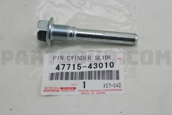 4771543010 PIN, CYLINDER SLIDE(FOR REAR DISC 