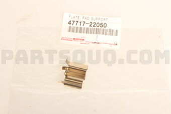 4771722050 PLATE, PAD SUPPORT, NO.2(FOR REAR 