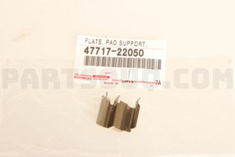 4771722050 PLATE, PAD SUPPORT, NO.2(FOR REAR 
