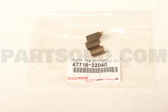 4771822040 PLATE, PAD SUPPORT, NO.3(FOR REAR 