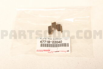 4771822040 PLATE, PAD SUPPORT, NO.3(FOR REAR 