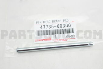 4773560300 PIN, W/HOLE(FOR DISC BRAKE PAD, FR